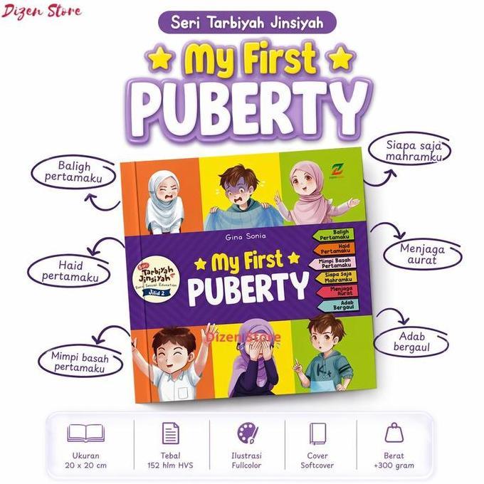YAALIYA219  - (READY) BUKU EDUKASI SEX SEXSUAL EDUCATION ANAK BASIC PENDIDIKAN MY FIRST PUBERTY CERI
