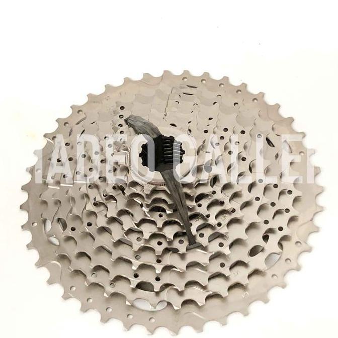 SPROCKET 10 SPEED 11 42T CASSETTE 11-42 T SILVER CHROME OEM SHIMANO