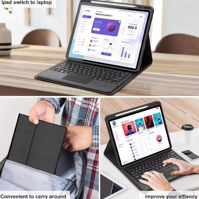 Case Bluetooth Keyboard For POCO PAD M1 X1 2025 POCO PAD 2024 Smart Cover