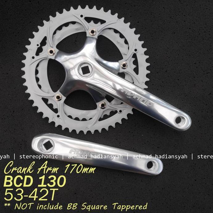 ORIGINAL Crank AVAND Dual Chainring 52-42T Crank BB Kotak Crank BB Square Tappered Crank Dual Speed 