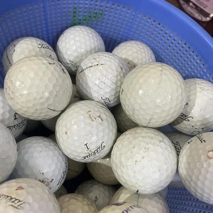 Bola golf bekas 8pcs merek titleist