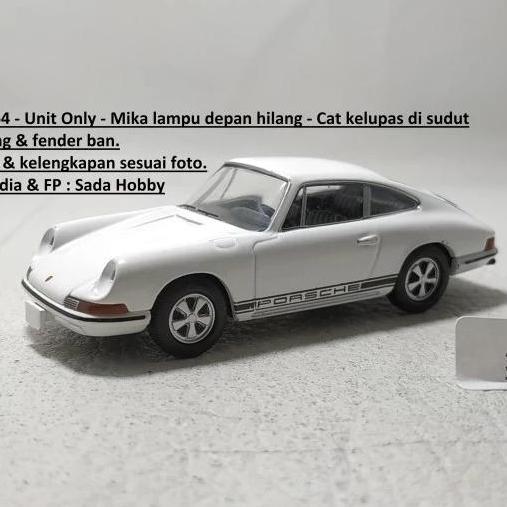 TLV TOMICA LIMITED VINTAGE LV-86D PORSCHE 911S 1968 PUTIH UNIT ONLY CADATOYS