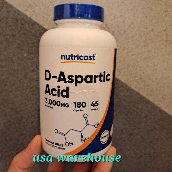 (PROMO) NUTRICOST D ASPARTIC ACID DAA 3000 MG 180 CAPSULES