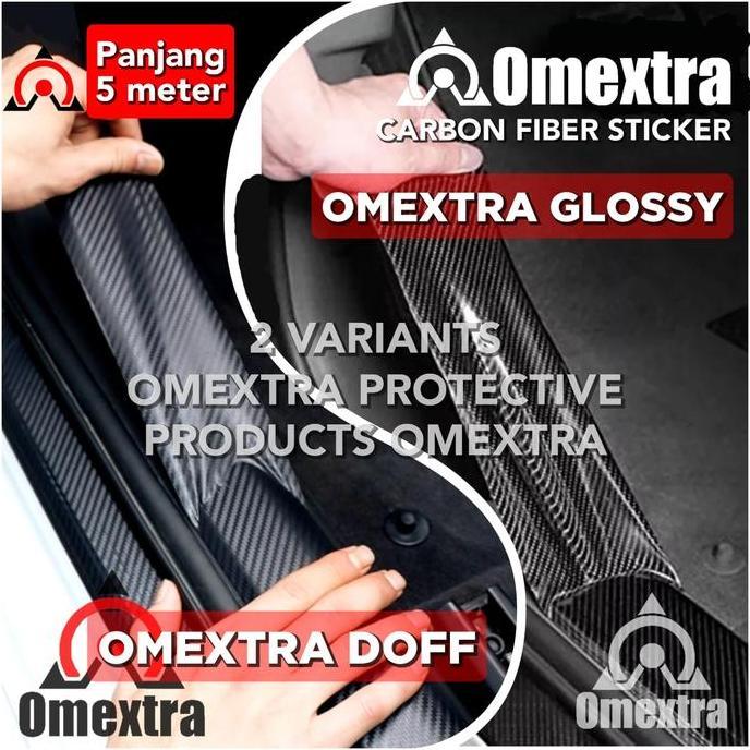 5D Carbon Sticker Anti Corosi Omextra Nano Stiker Carbon 5D 10 CM&15CM