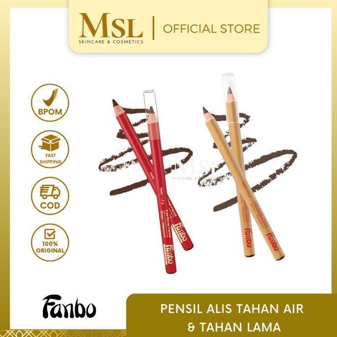 FANBO Fantastic Gold Eyebrow Pensil Alis - Fanbo Pensil Alis