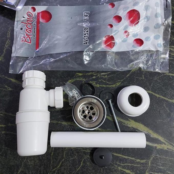 Sifon botol plastik / afur wastafel plastik