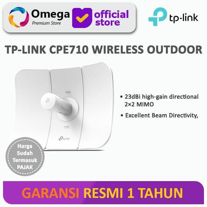 TP-Link CPE710 5GHz AC 867Mbps 23dBi Outdoor TPLINK CPE 710