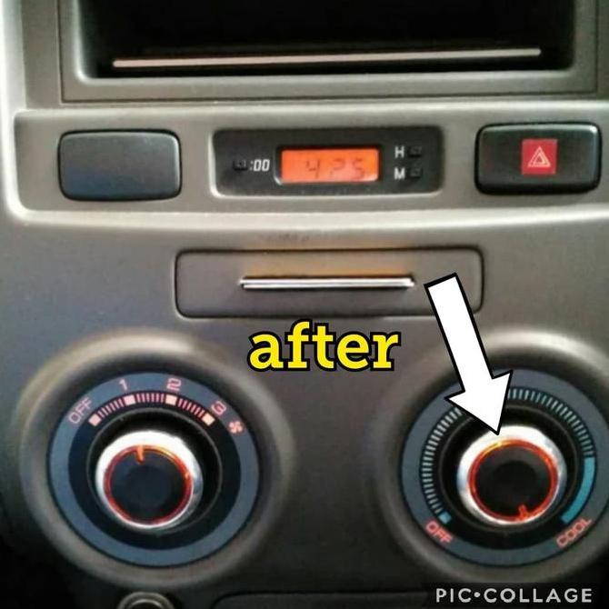 Hannauma / sepasang knob knob putaran tombol ac model elegant avanza xenia lama Diskon