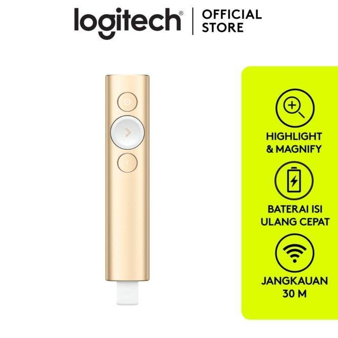 Laser Pointer Logitech Spotlight - Gold