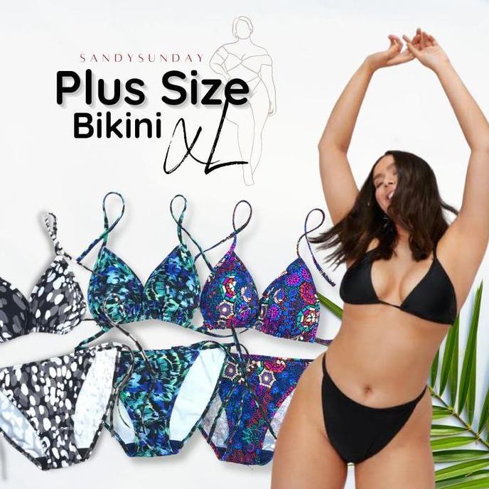 Safrinaaaa5 - Bikini Set Bigsize - Xl Avisa Plus Size Bikini