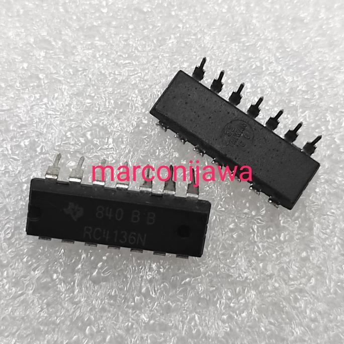 RC4136N ic dip14pin