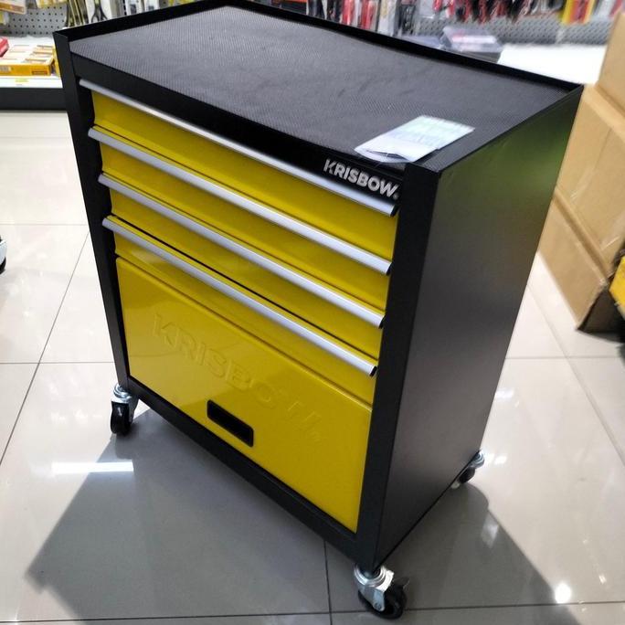 Ready KRISBOW LEMARI PERKAKAS DRAWER/ROLLER CABINET 4 DRAWER