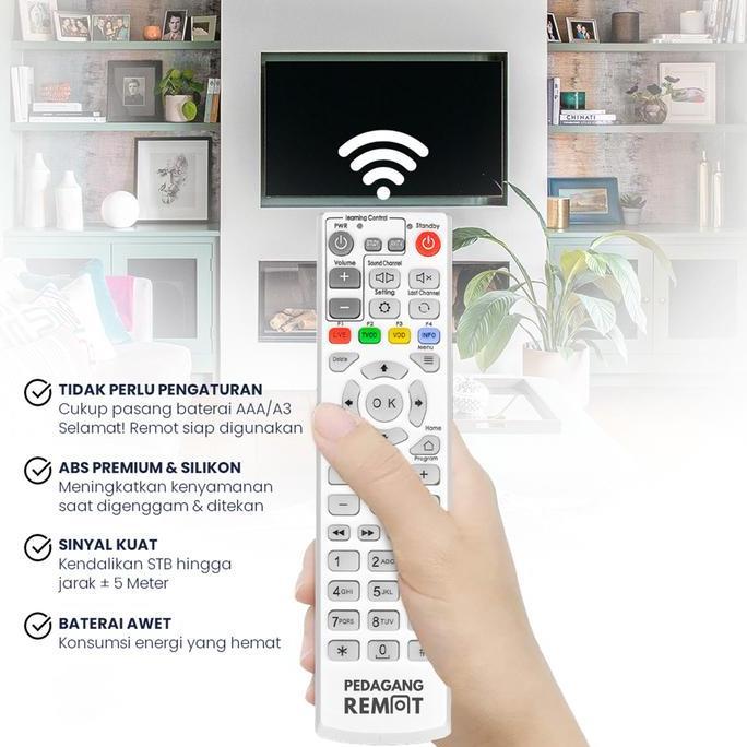 Ready Remote Receiver STB USEE TV Indihome Speedy TV HG680-P Android