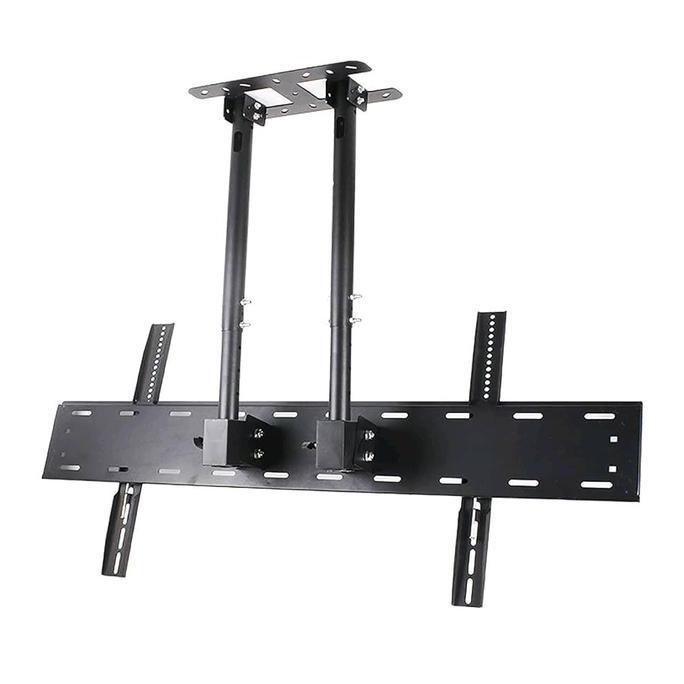 ceiling bracket tv led lcd uhd /  bracket tv gantung 55 - 75 inch adjustable 2 meter Besi