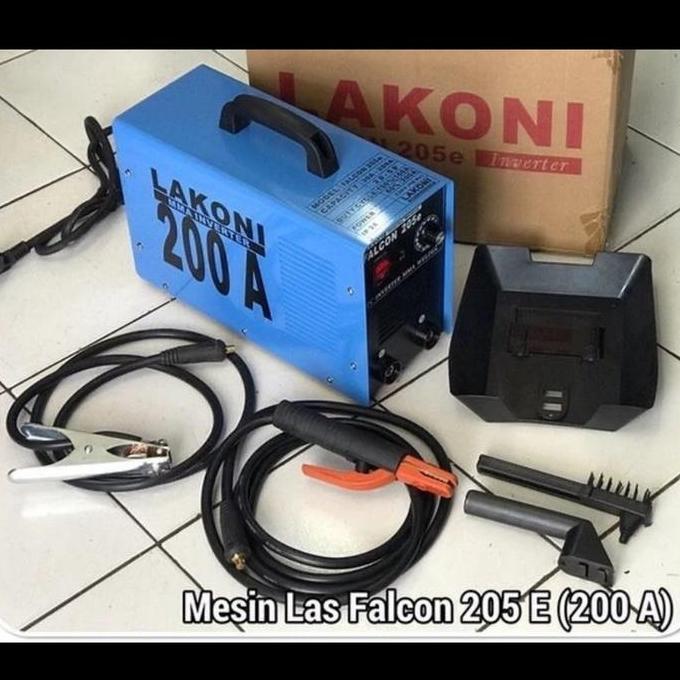 MESIN LAS LAKONI 200 A FALCON 205E MESIN LAS INVERTER 200A