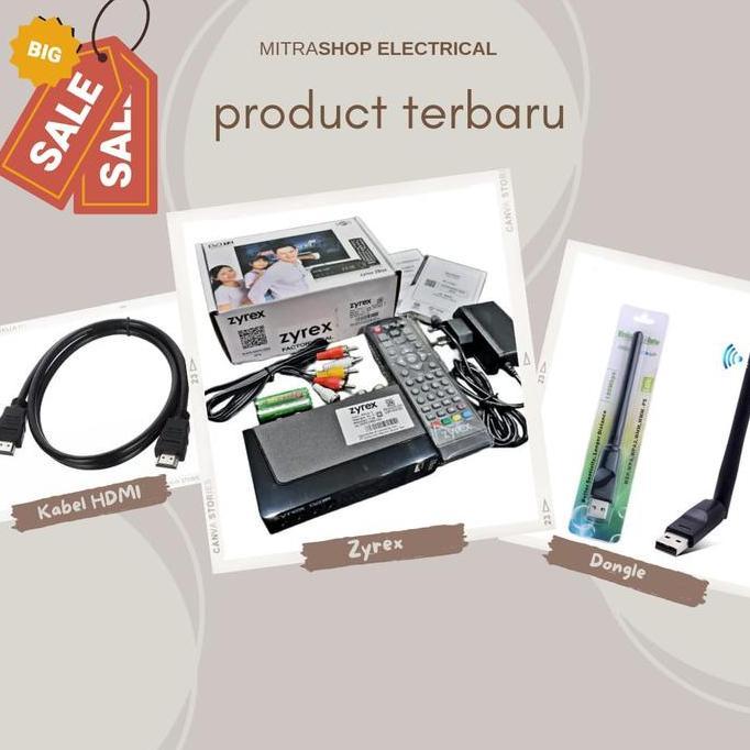 PROMO STB FULL SET DIGITAL TV BOX