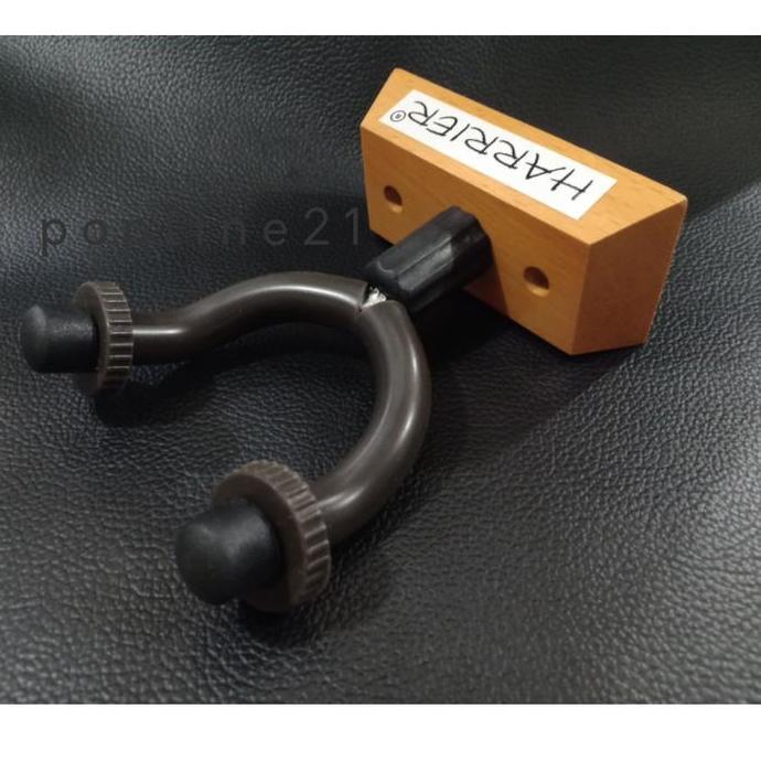 Gantungan Gitar Dasar Kayu / Wood Base Guitar Hanger HARRIER
