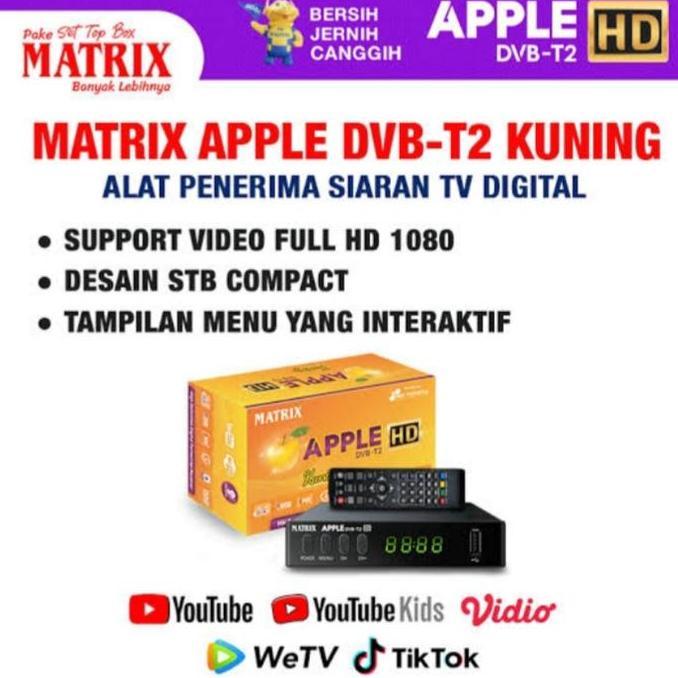 Set Top Box Digital MATRIX Full HD STB Penerima Siaran TV Digital SNI