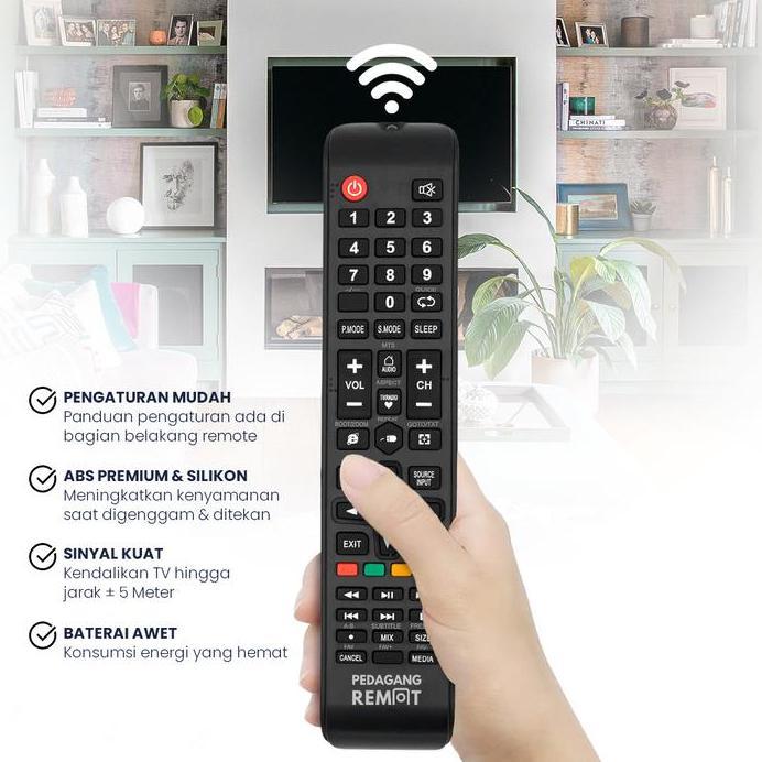 Ready Remot Remote TV Mito LCD LED Android Smart TV 2411 3255i 3218 A120 Multi Universal