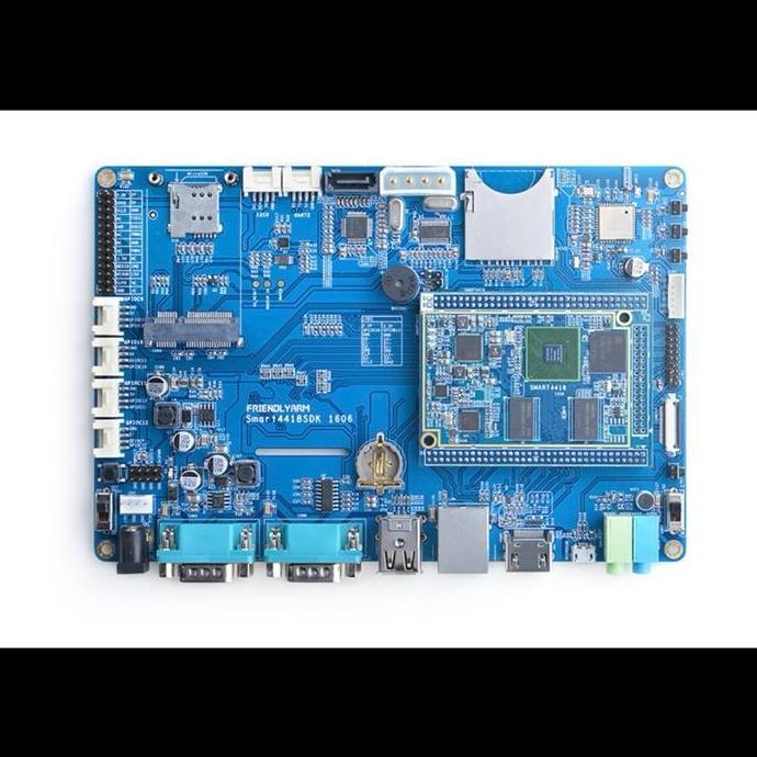 FRIENDLYARM SMART 4418 SDK V1606 MOTHERBOARD MINI PC BONUS LAYAR TOUCH 7 INCH READY