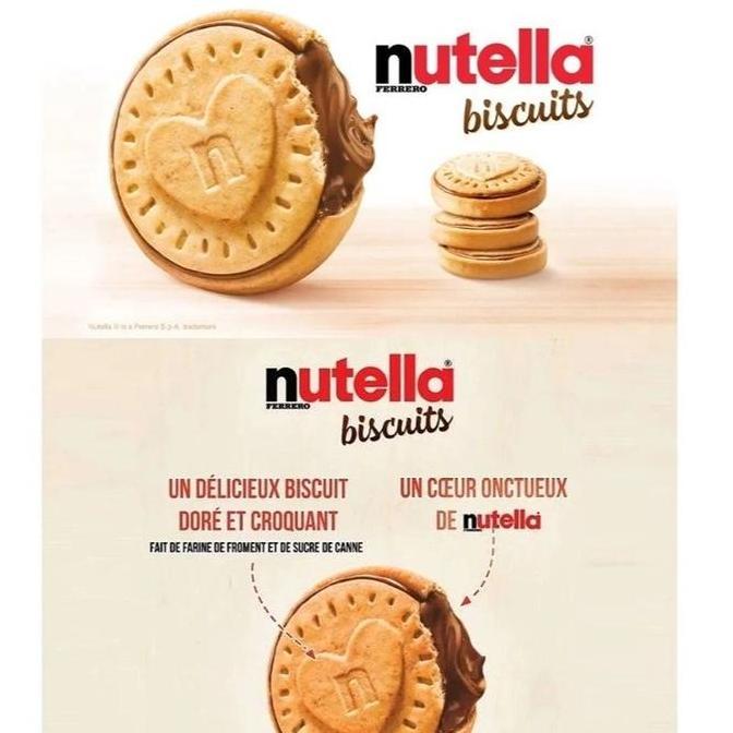 Biskuit Coklat Nutella Biscuits Asal Eropa
