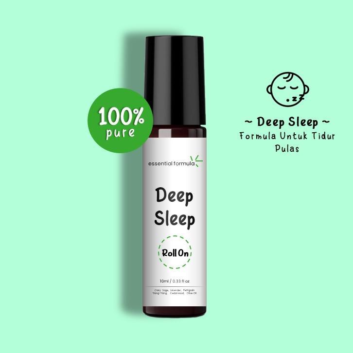 Deep Sleep Essential Oil Roll On Untuk Tidur Nyenyak Netto 10ml