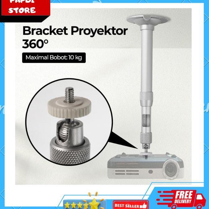 Bracket Proyektor Dinding Gantung Projector Braket Cctv