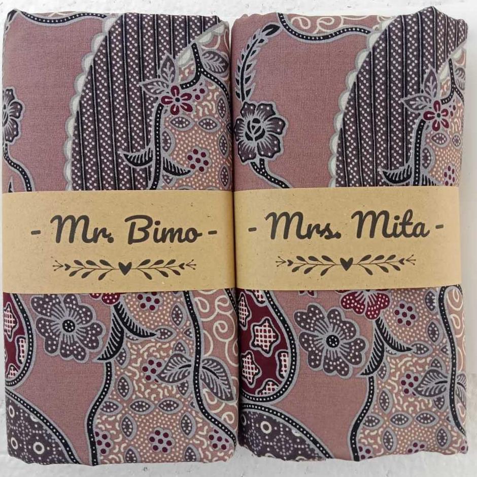 Hampers Kain Batik Sarimbit Katun Premium Kado Nikahan