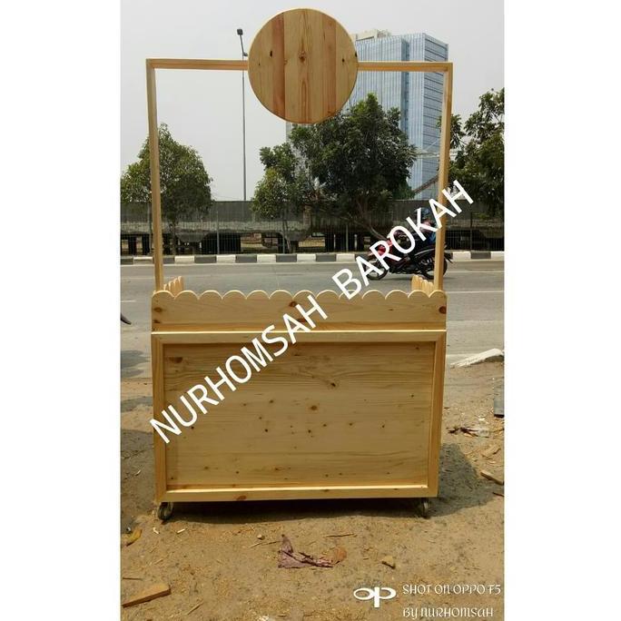 Terlaris Booth Kayu / Booth Jati Belanda / Booth / Gerobak