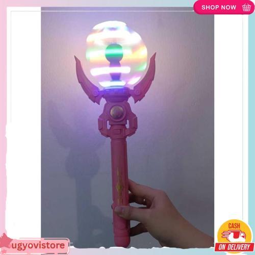 Tongkat Sihir Lampu Dan Musik / Tongkat Peri / Led Tongkat Peri Magic Dengan Lampu Cantik Dan Musik 