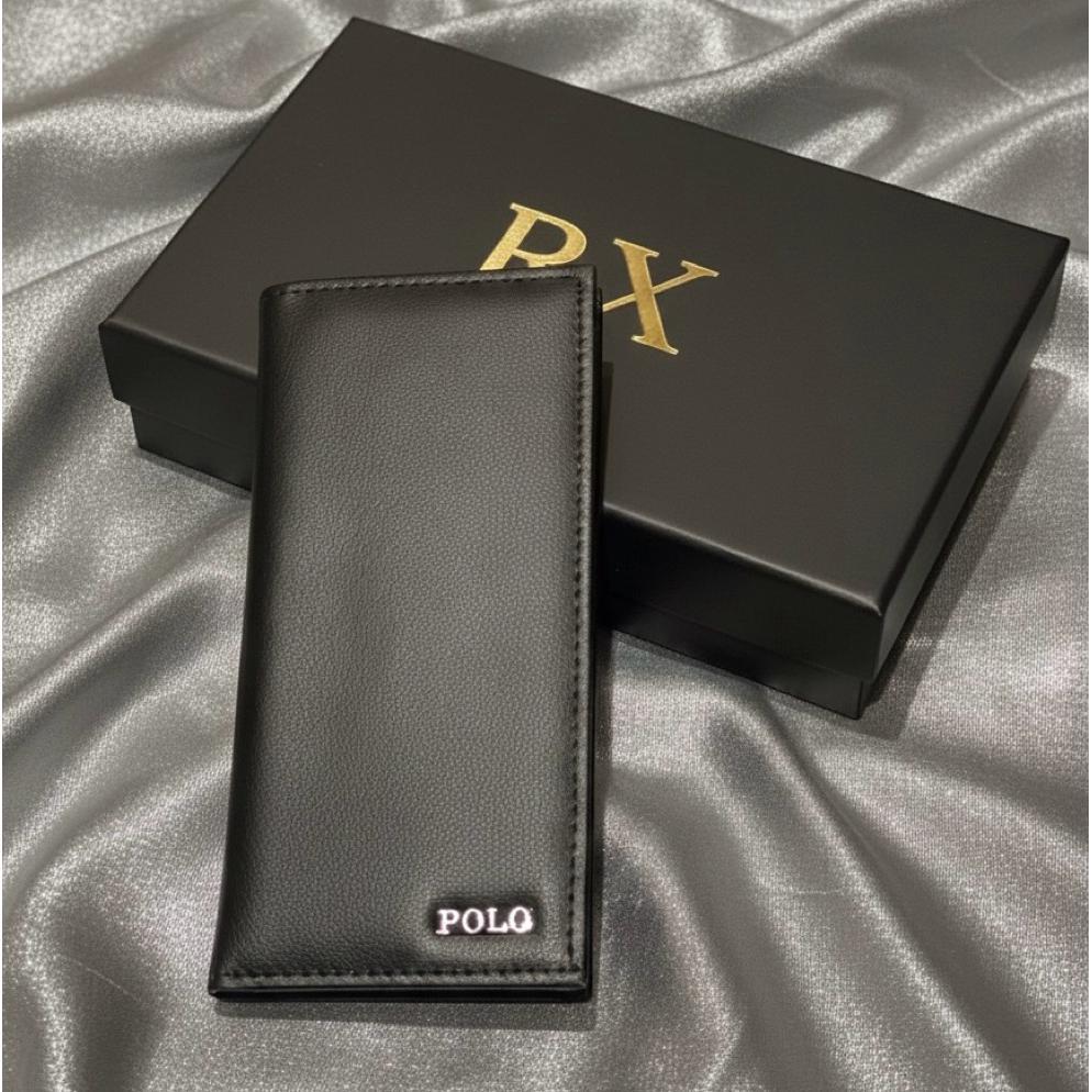 HOT SALE Dompet Pria Kulit Sintetis Dompet Pria Wallet PANJANG Polo