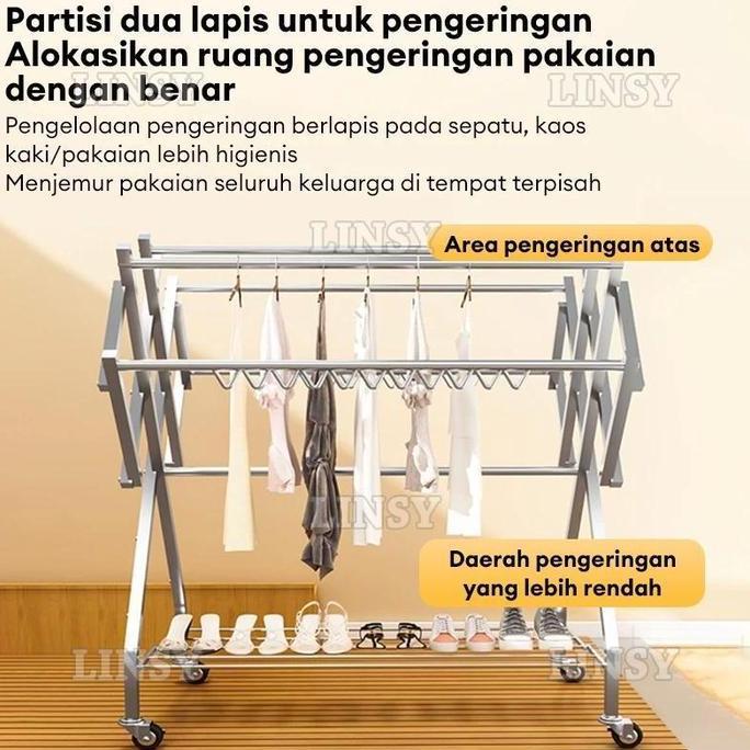 Jemuran Baju Lipat Jemuran Baju Stainless Steel Jemuran Pakaian Minimalis Jemuran Pakaian Stainless 
