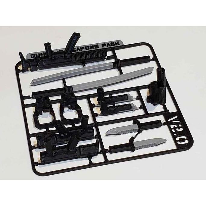 Weapon set V2 Dummy 13 (TIDAK TERMASUK DUMMY 13)