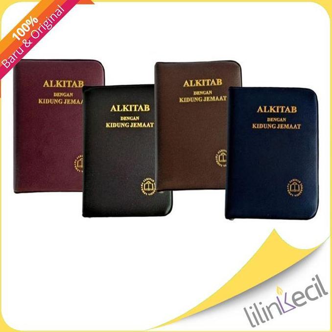 Alkitab Kristen Kecil + Kidung Jemaat Cover Resleting TB2 034 TI KJ