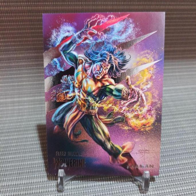 Fleer ultra wolverine 2022 shaman
