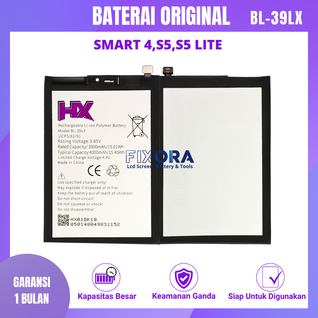 BATERAI INFINIX SMART 4 / S5 / S5 LITE / BL-39LX