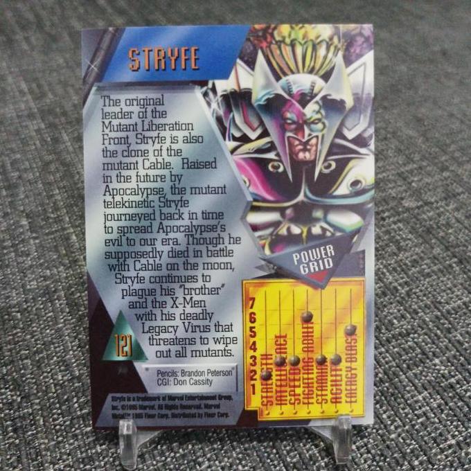 Marvel metal blaster 1995 stryfe