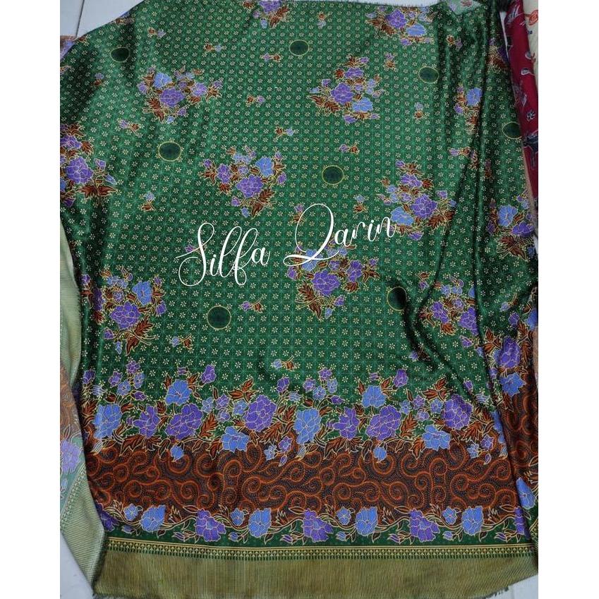 Kain Bahan Batik Nu Muslimat Semi Sutra / Bahan Kain Batik Muslimat Nu