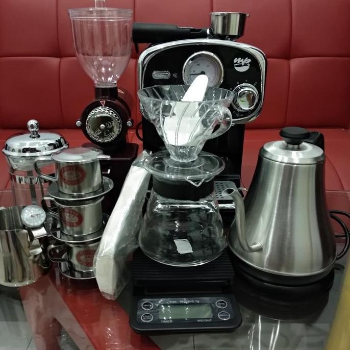 Terlaris Paket Alat Kopi / Alat Kopi / Coffee Maker / Mesin Espresso / V60
