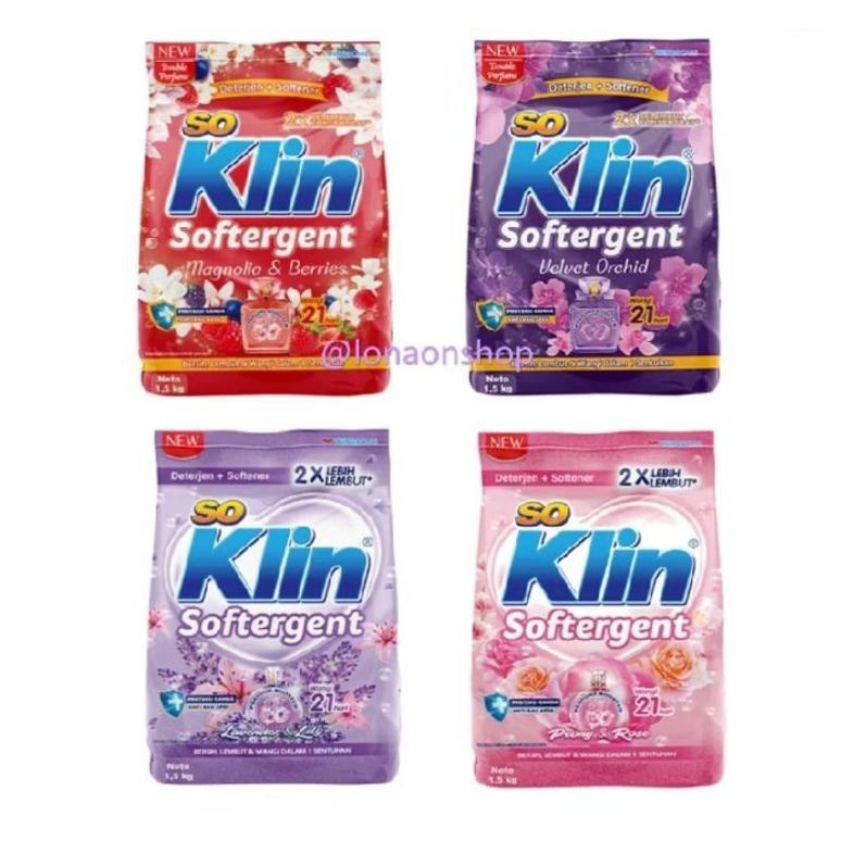 NEW SOKLIN detergent 1,5kg [terbaik][terlaris]