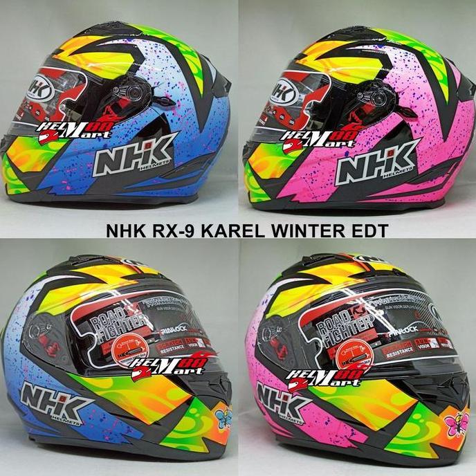 HELM NHK RX-9 Karel Winter Helm NHK Fullface RX 9 Pinlock Ready NHK RX-9
