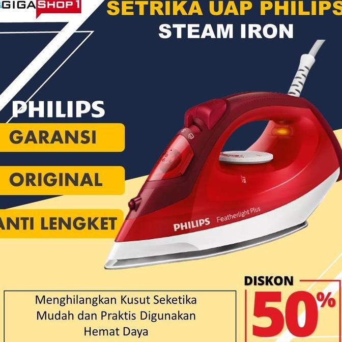 Promo Setrika Uap Philips Strika Philip Gc 1424 Garansi Original Setrikaan