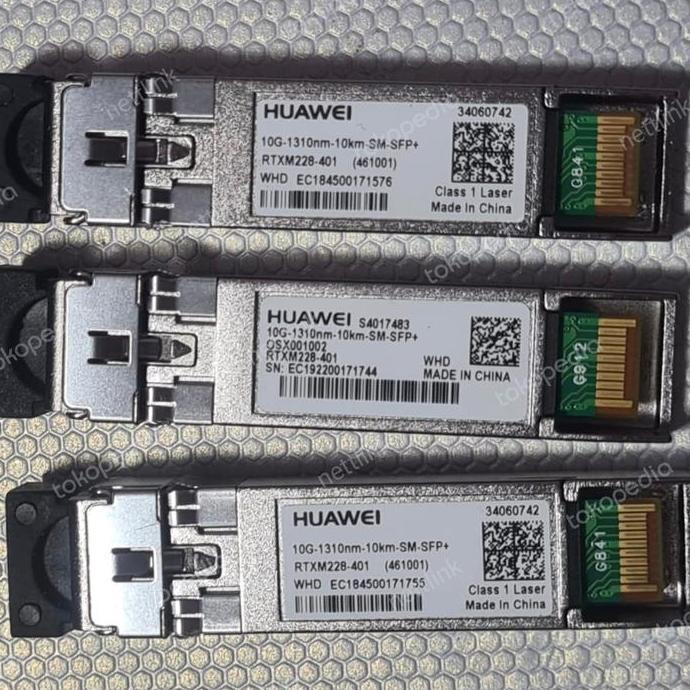TERBARU - SFP 10G 10 km HUAWEI, HUAWEI SFP+ 10G 10KM ORIGINAL