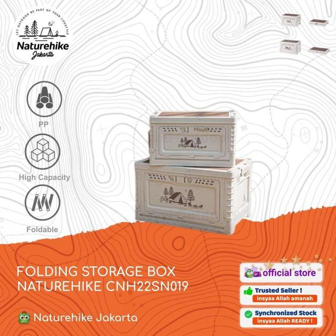FOLDING STORAGE BOX LIPAT PORTABLE CAMPING NATUREHIKE CNH22SN019