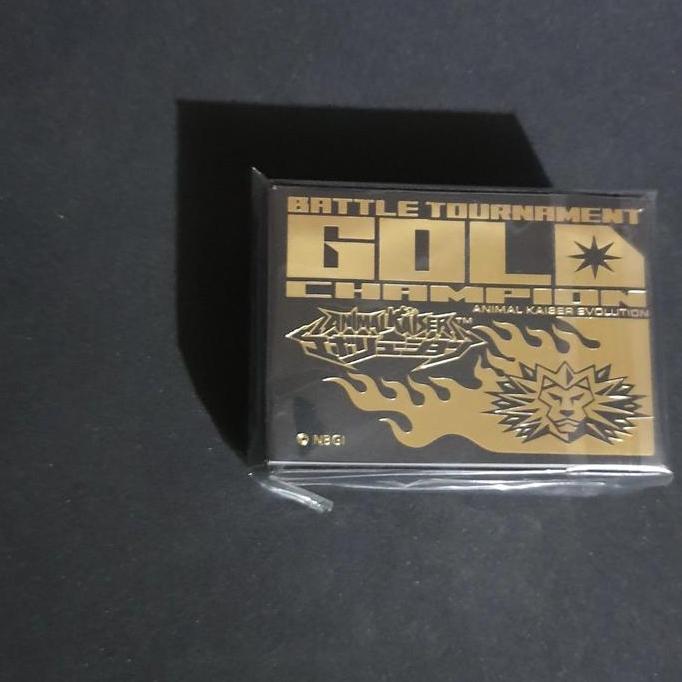 Promo Animal Kaiser Horizontal Battle Tournament Gold Champion Deck Box Cod