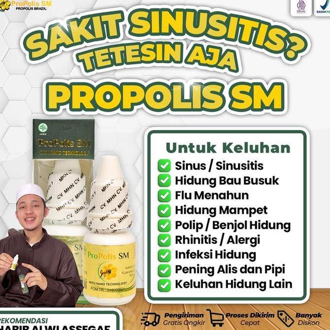 Youyou- Propolis Sm Untuk Tetes Hidung Bau Hidung Mampet Sinus Polip Sinusitis Hidung Alergi Gatal H
