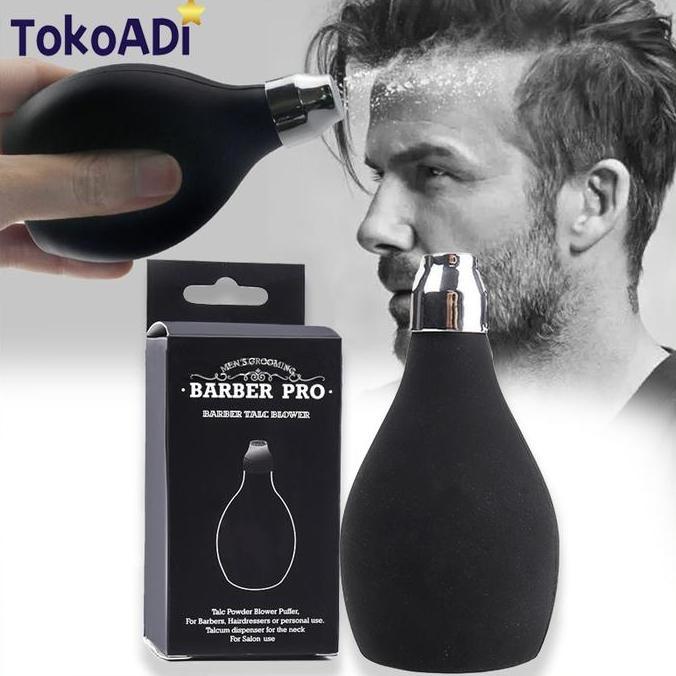 YORKSHIREY Powder Spray Bottle Tempat Bedak Botol Spray Bedak Barber Hair Powder Bahan Silikon