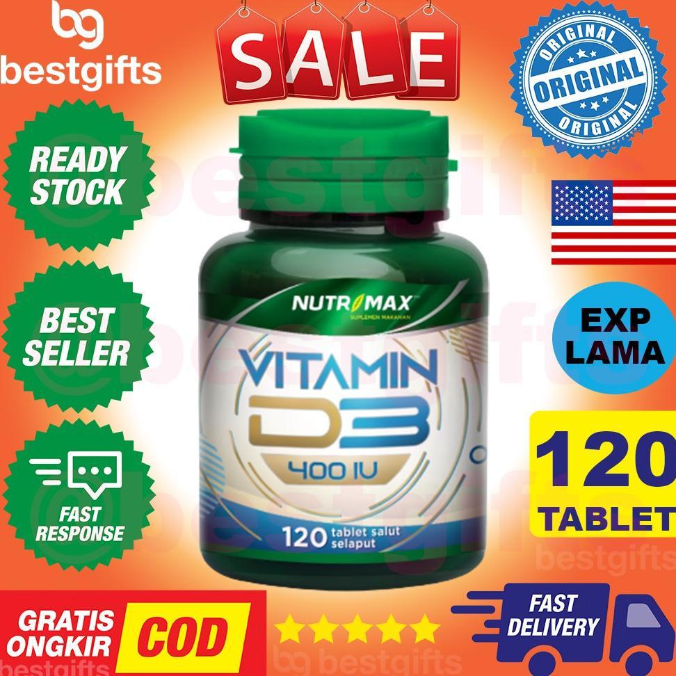 Nutrimax Vitamin D3 400 Iu Vit D 400Iu 120 Tablet