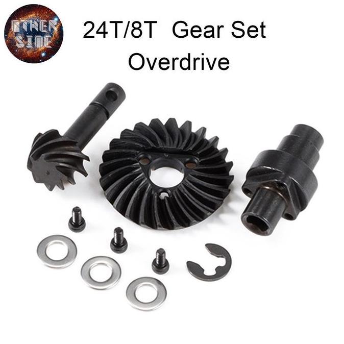 gear bevel scx10 ii 4 ukuran