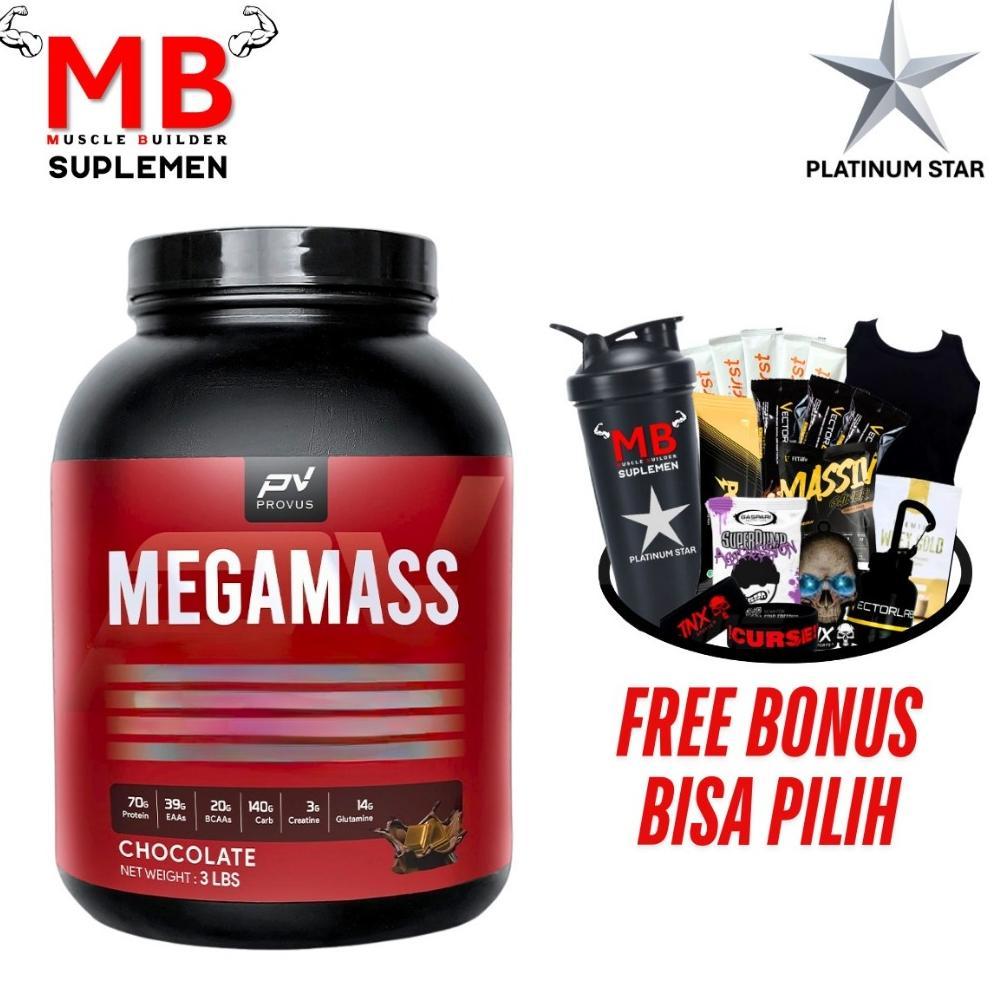 Provus Mega Mass 3 Lbs Gainer 3Lbs 3Lb 15 6 12 Lb Megamass Weight Gain Serious Mass On Optimum Nutri